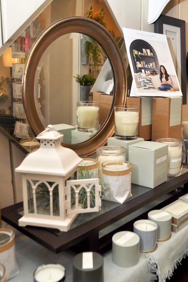 Just Because gifts mirror candles